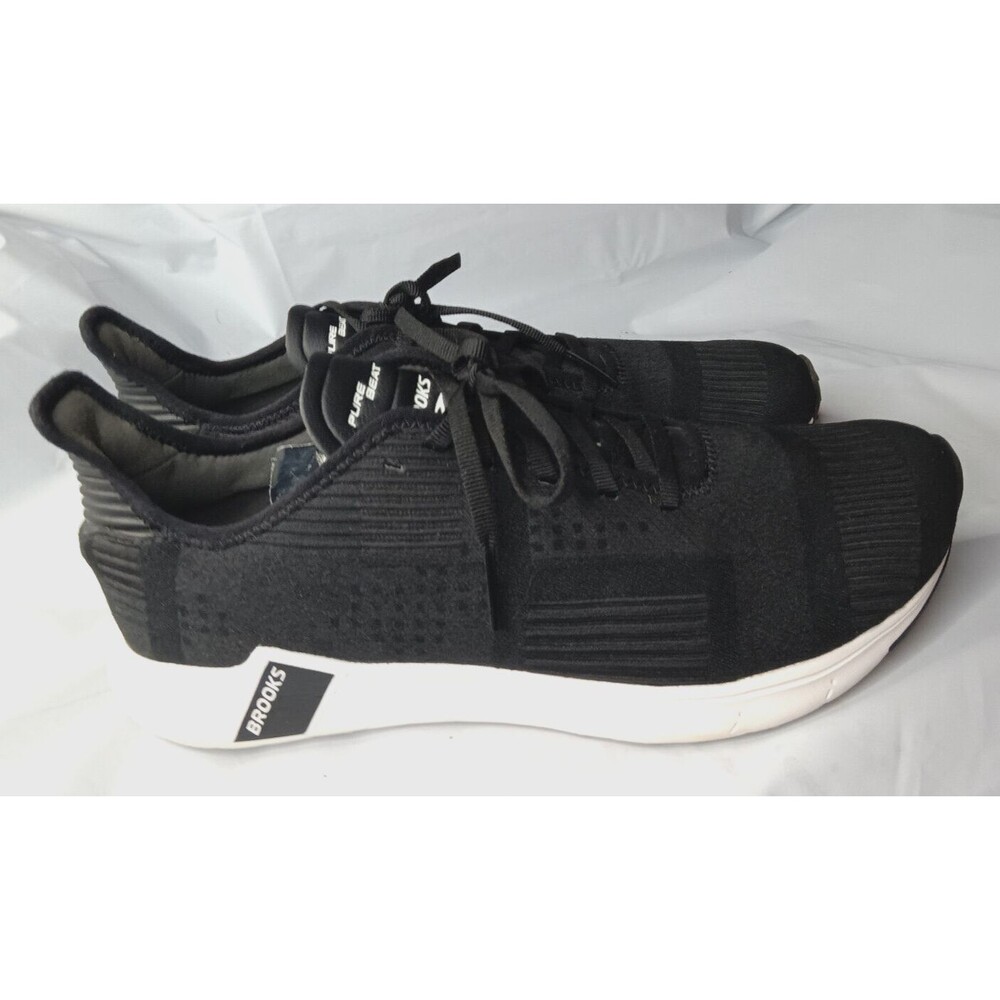 Brooks Pure Beat Running Shoes Men's Size 10 Sneakers Black